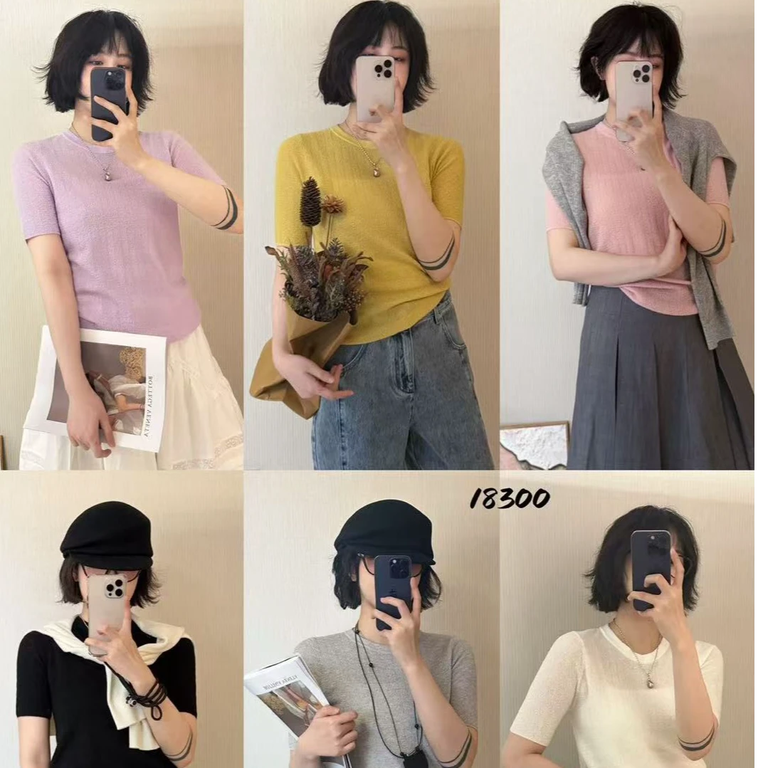 Annlobay安洛贝简约休闲上衣连衣裙短裤