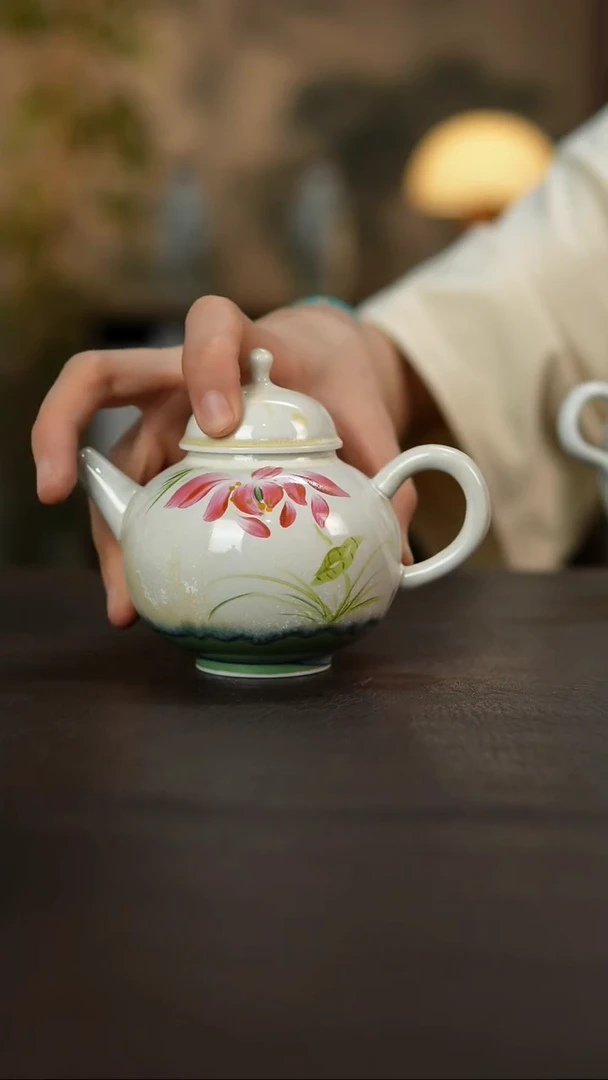 杯景德镇陶瓷杯碗柴烧多人