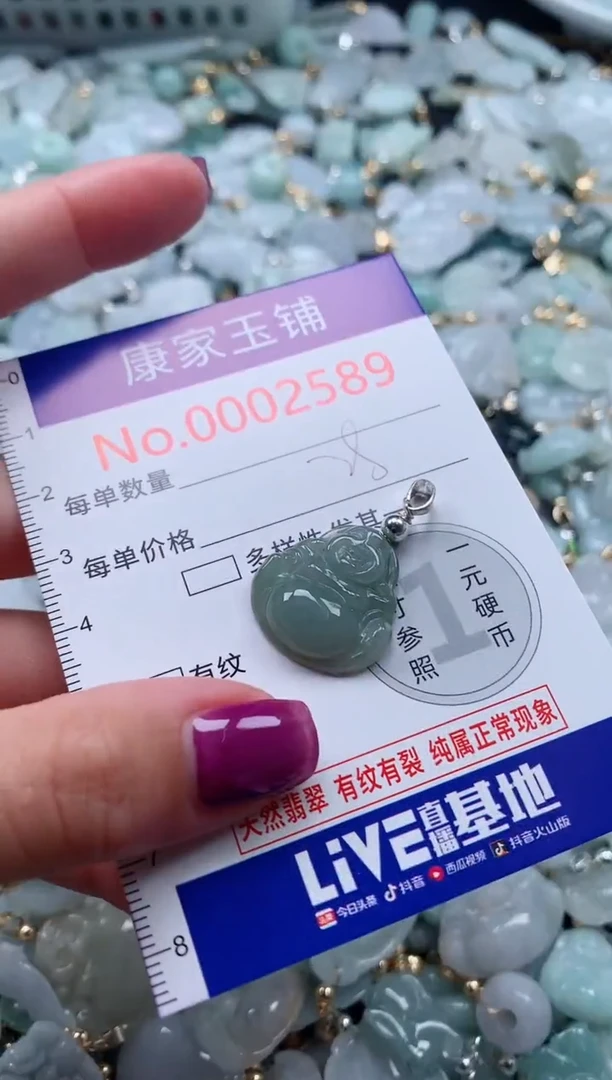 颈饰未镶嵌翡翠2589