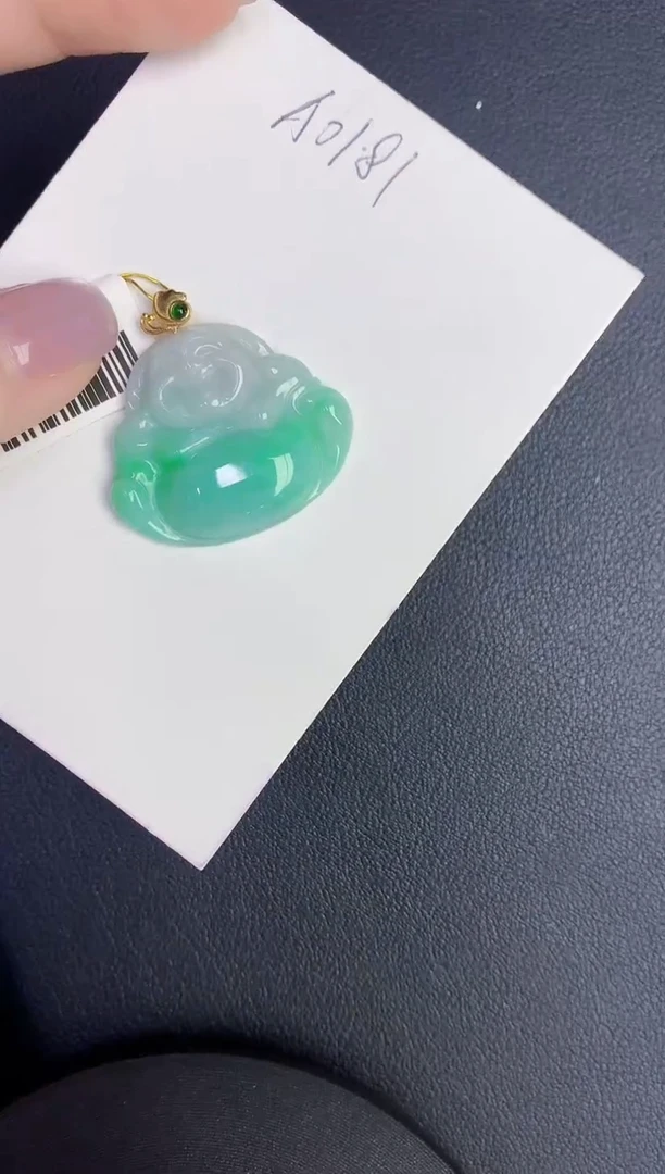 颈饰未镶嵌翡翠缅甸天然翡翠A货