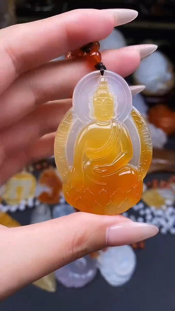 玛瑙/玉髓颈饰未镶嵌悟*dd