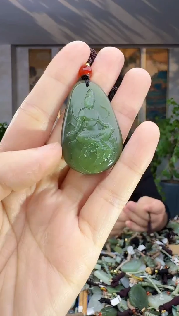 未镶嵌和田玉挂件拍一发一