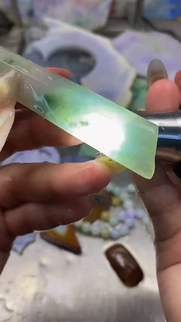 散珠翡翠天然缅甸翡翠A货357