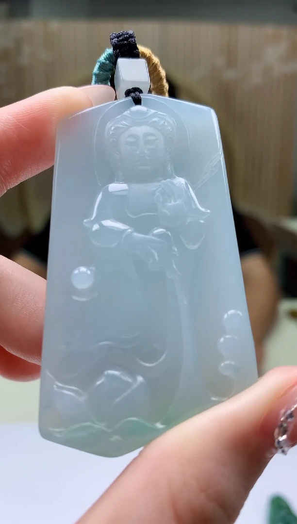 定制翡翠未镶嵌4917jw-毛货挂件53