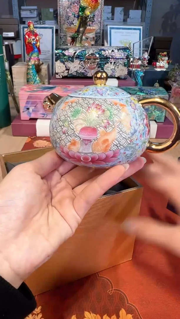 【闪购商品】杯187锦绣祥和西施壶