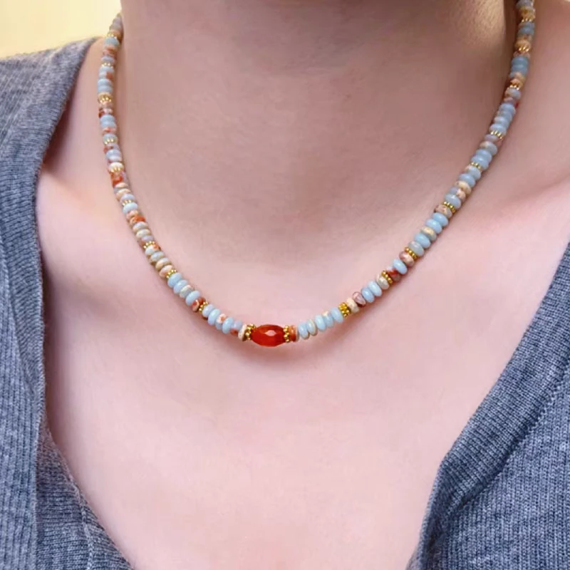 铜合金项链 1122多巴胺时尚甜美项链