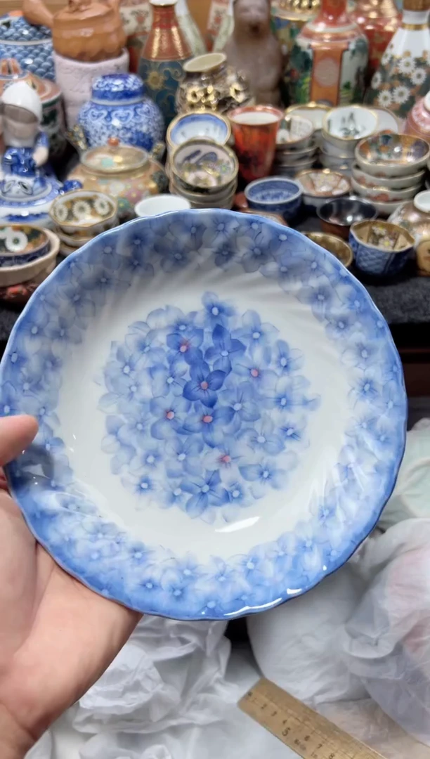 瓷片卢****）夏目海外回流瓷器中古品。