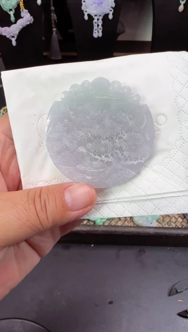 【闪购商品】定制翡翠未镶嵌牌子