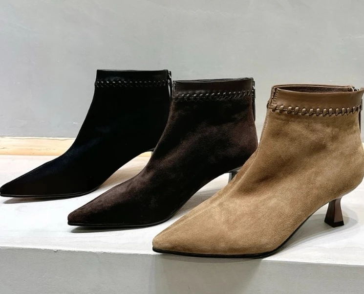 专柜高端线下新款专柜百搭舒适中筒女鞋-MEW8292