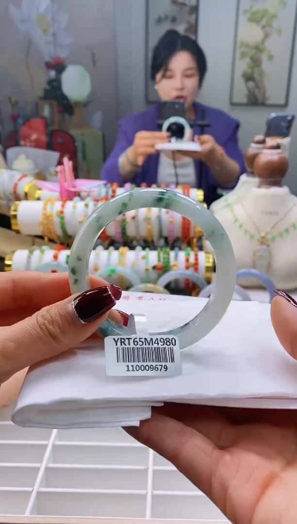 未镶嵌手镯翡翠119 号57.4/11.9*7.7