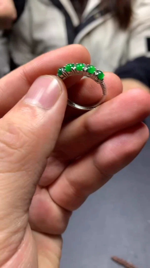 【闪购商品】翡翠戒指未镶嵌0850483418/多样性发一