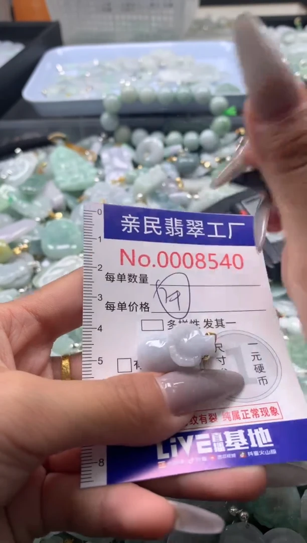 颈饰未镶嵌翡翠8540