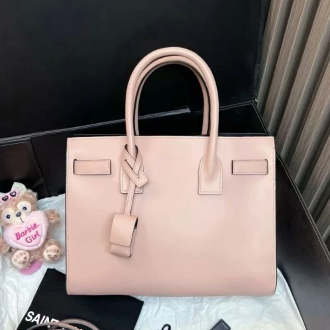 99新 YSL/圣罗兰 思斯专属 YSL粉色风琴包 THYX2417