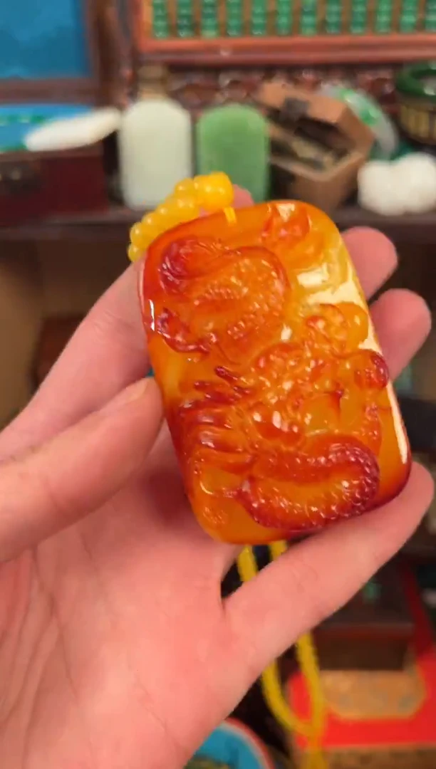 蜜蜡颈饰未镶嵌时来运转直播间专属链接