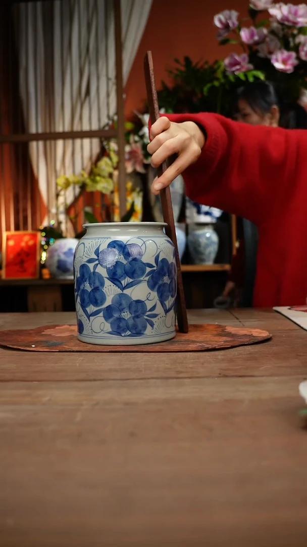 现代高温釉下彩手绘陶瓷餐具