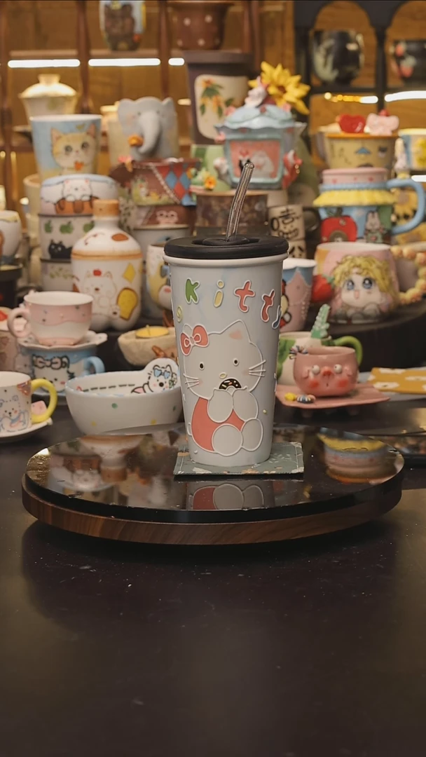 景德镇釉下彩绘设计师款式陶瓷