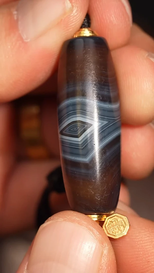 未镶嵌套链玛瑙/玉髓冲赛康胡子哥，DIY一126