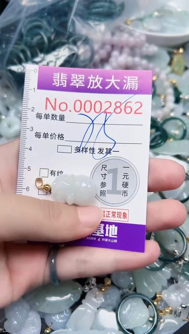 颈饰未镶嵌翡翠2862