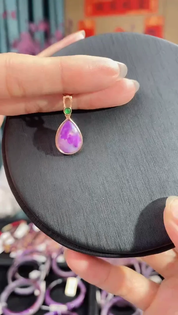 【闪购商品】苏纪石（舒俱来）吊坠(不含链)银S925镶嵌904