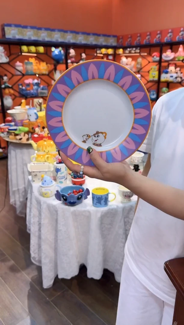 瓷片@@陶瓷茶壶太太糕点盘