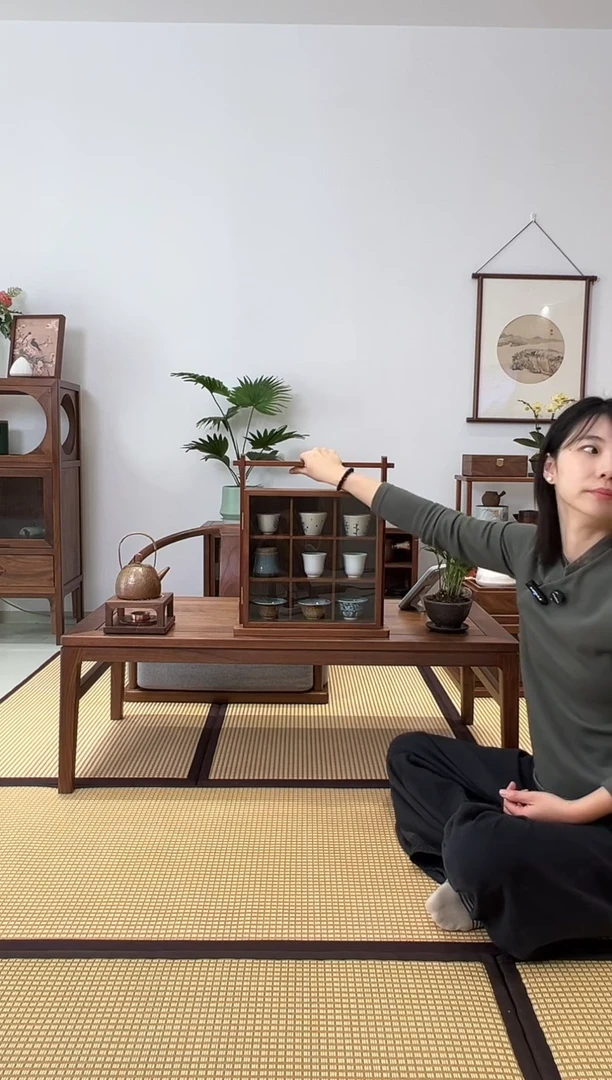 黑胡桃木提梁九宫格