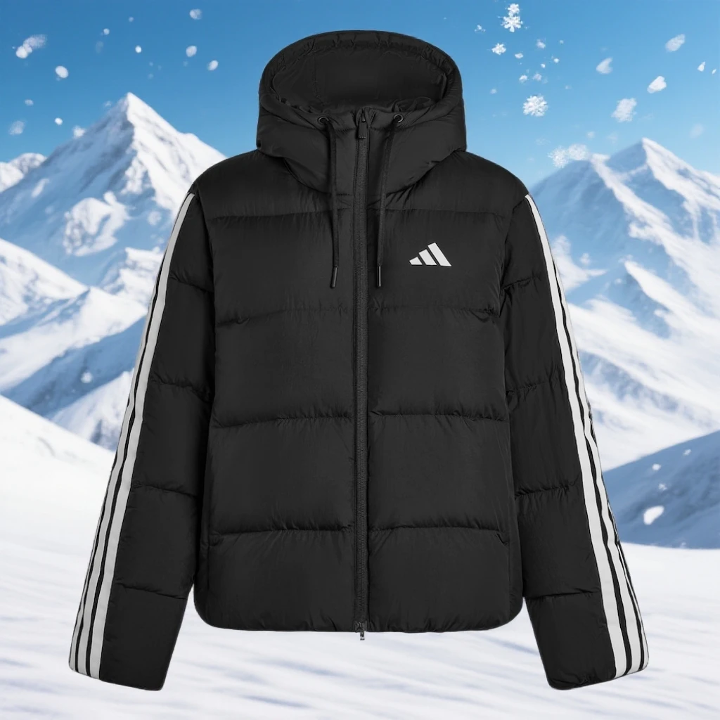 adidas/阿迪达斯双十一好物拒水防风保暖600蓬鸭绒羽绒服KH3978