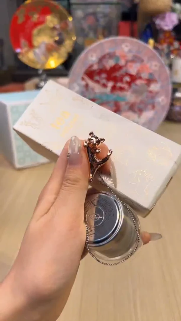 133猫咪茶漏