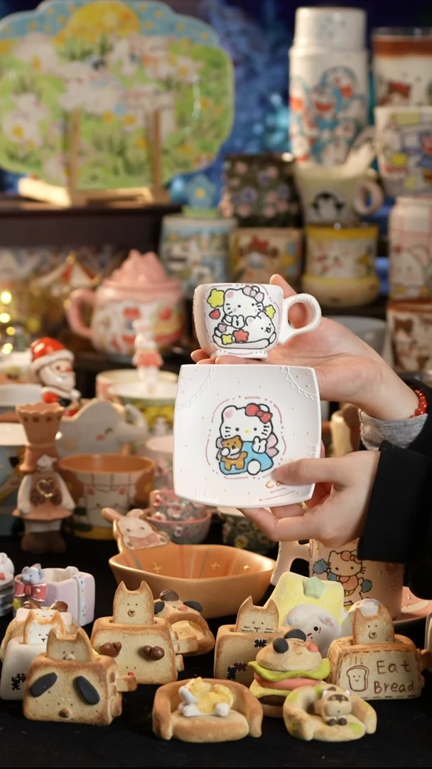 其他陶景德镇釉下彩手绘设计师款陶瓷