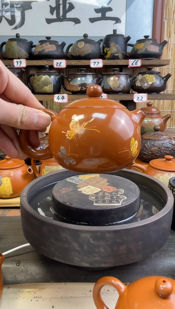 【闪购商品】壶建水紫陶高亮光彩填壶