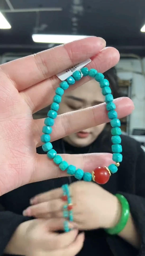 【闪购商品】南红玛瑙手串未镶嵌多样性发其一颜色微差