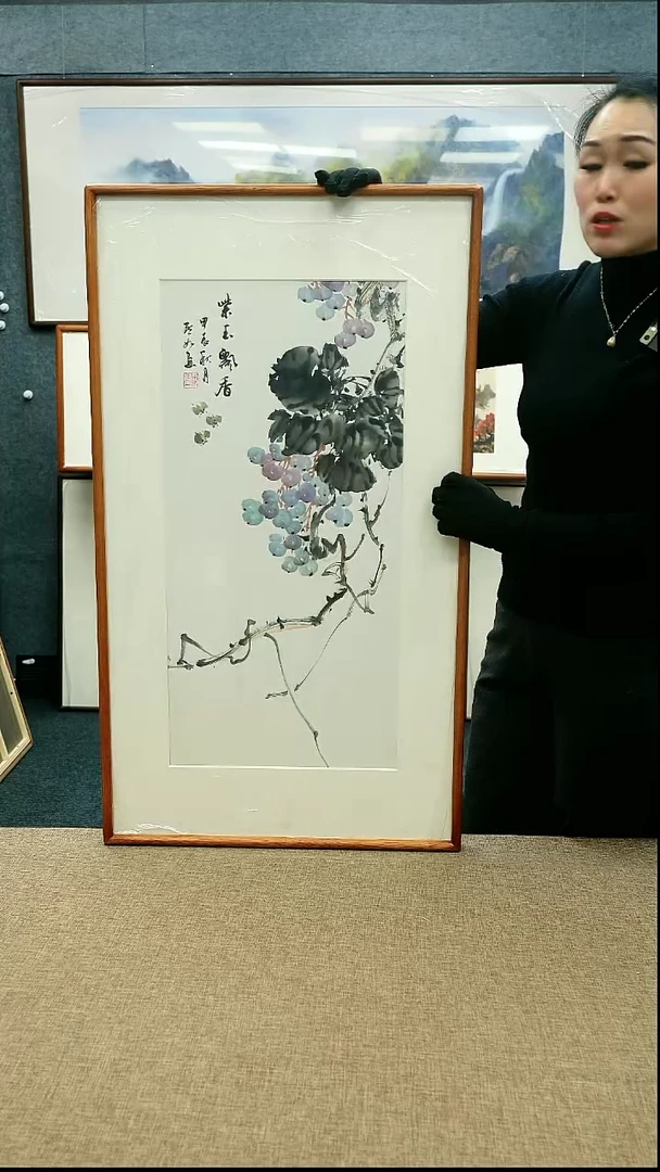 【闪购商品】国画59/陈默如92*52带框
