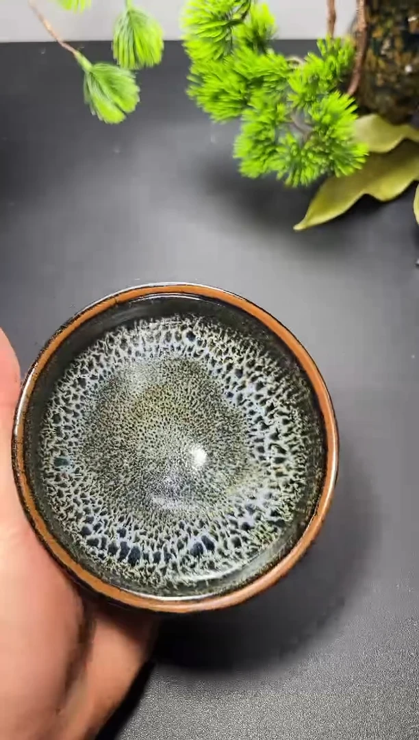 茶盏99 叶紫建盏