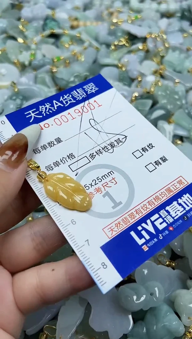 【闪购商品】翡翠颈饰未镶嵌天然A货翡翠