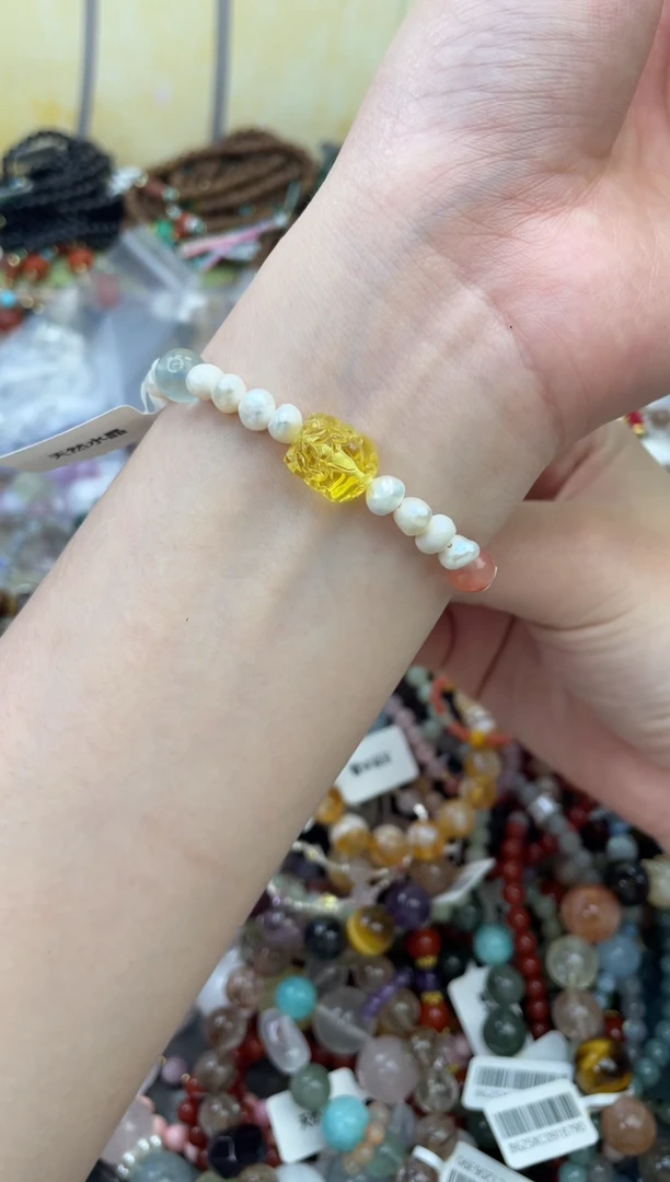 未镶嵌手绳淡水珍珠138