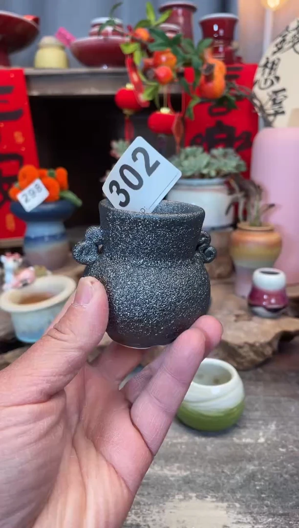 【闪购商品】摆件302知木小芳花盆