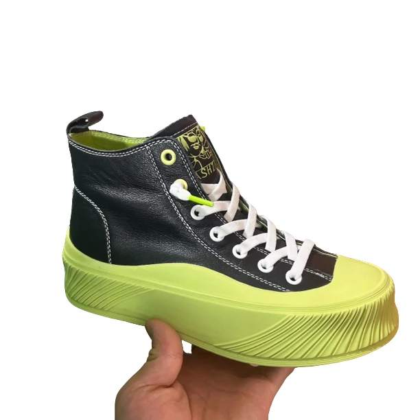 265521新款头层牛皮休闲单鞋