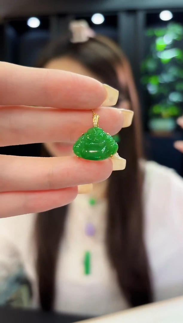 翡翠未镶嵌颈饰缅料A货/多样性发货/一件