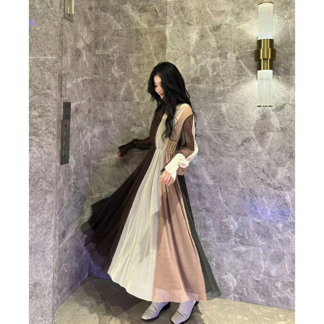 【蓦见雪】25新款哥弟【限定系列】超气质显瘦连衣裙1500314