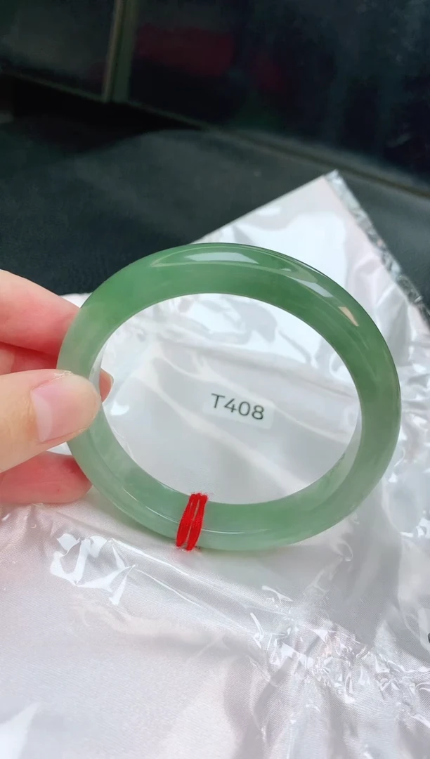 翡翠手镯未镶嵌缅甸天然A货5859