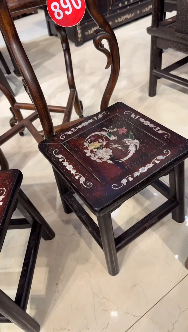 木木头款贵*花鸟富贵凳88888