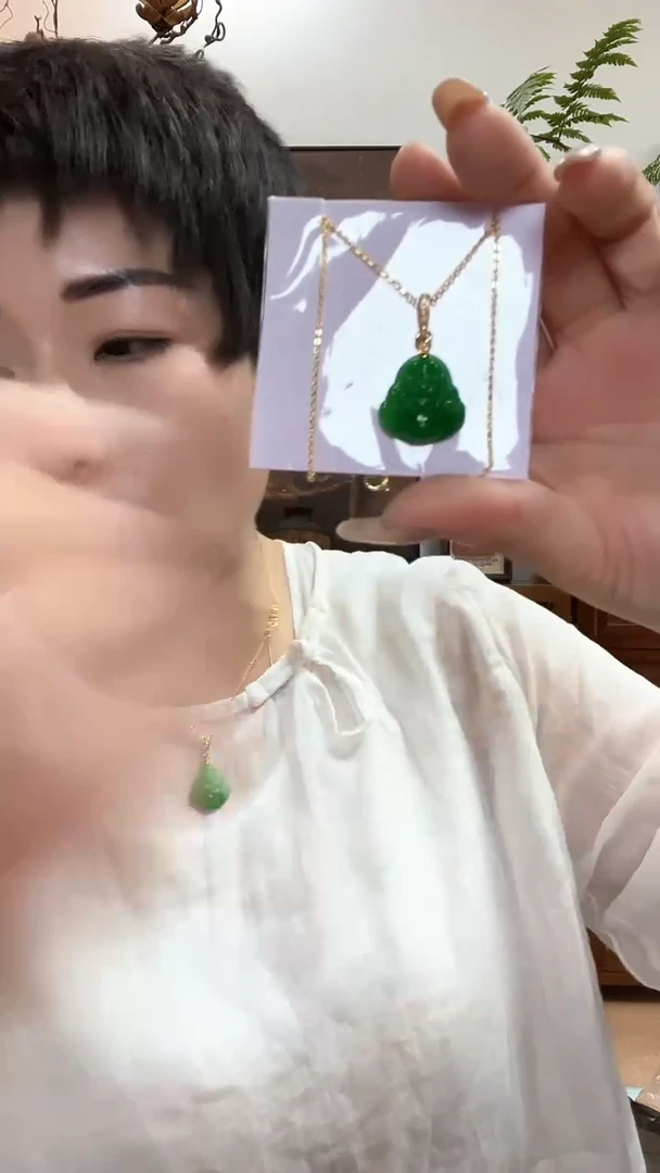 吊坠(赠链)合金翡翠258