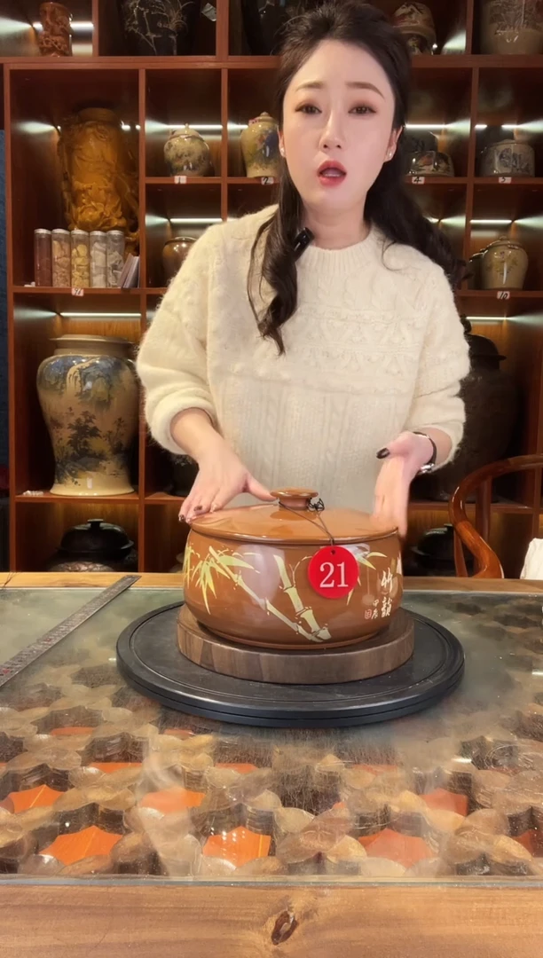 【闪购商品】缸云南建水紫陶三饼缸@21