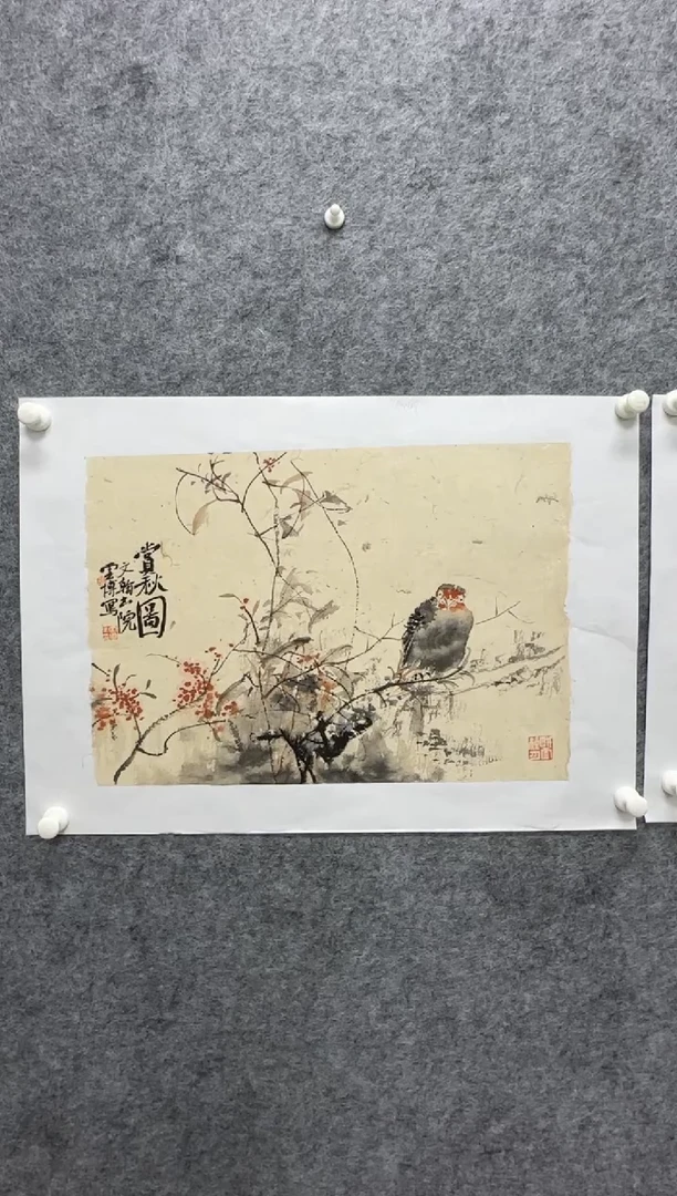 国画刘云博一平尺精品