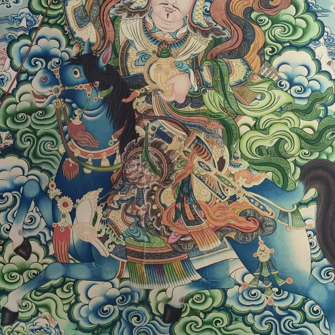 《格萨》元亩文化精品唐卡aa13