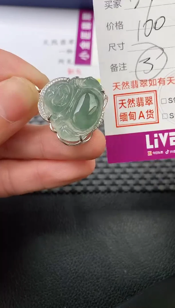 翡翠银S925镶嵌颈饰?****婷·