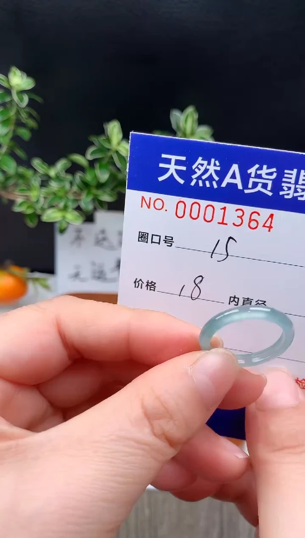 未镶嵌戒指翡翠15#