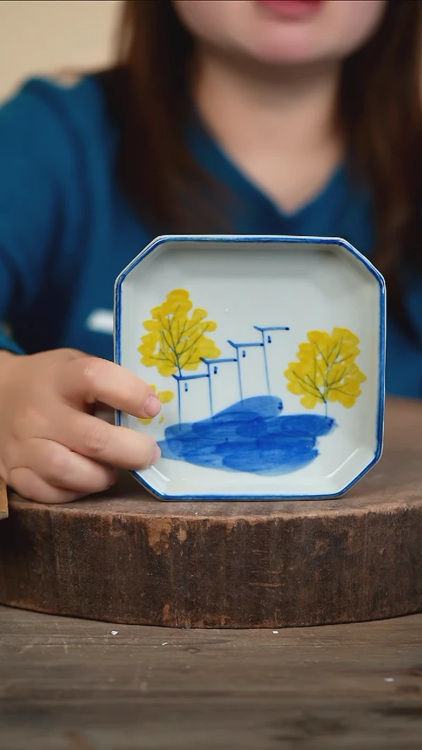 【闪购商品】瓷片景德镇高温釉下彩（食品级）