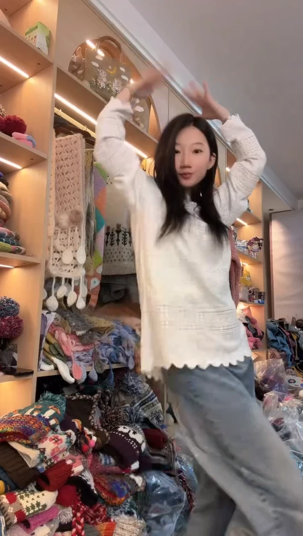 羊毛胖**-打底 镂空