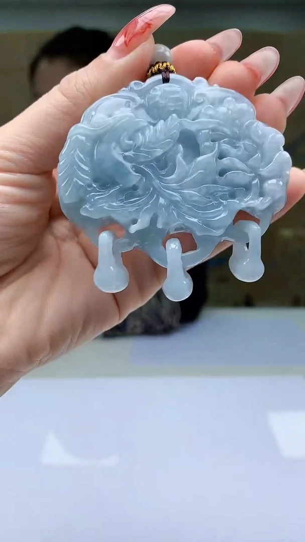 【闪购商品】定制翡翠未镶嵌4902ty-毛货挂件15