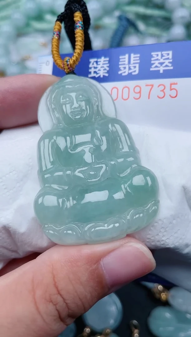 翡翠未镶嵌颈饰.0009735